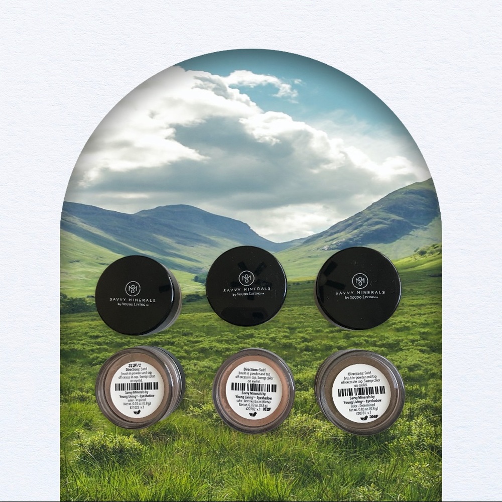 Savvy Mineral Eyeshadow Inspire Best Kept‎ Secret Determine Lot of 3 Eye …